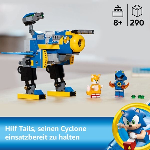 Produktbild: LEGO Sonic the Hedgehog Cyclone vs. Metal Sonic - Spielzeug Mechs 77002