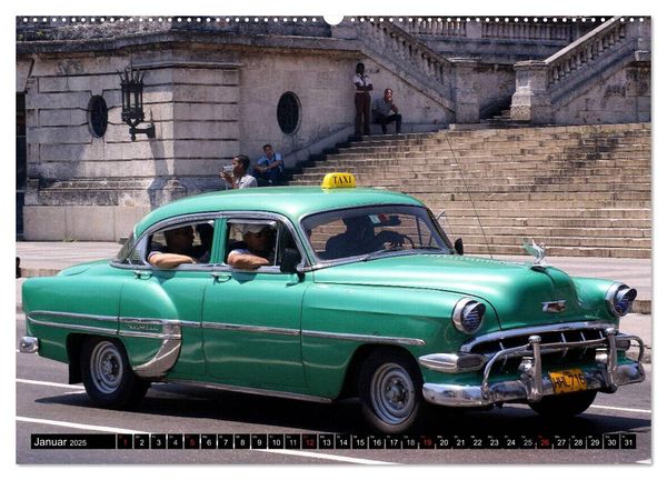Produktbild: Auto-Legenden Chevrolet Bel Air (hochwertiger Premium Wandkalender 2025 DIN A2 quer), Kunstdruck in Hochglanz