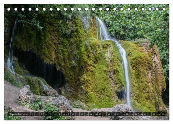 Produktbild: Wasserf&auml;lle der Welt 2026 (Tischkalender 2026 DIN A5 quer), CALVENDO Monatskalender