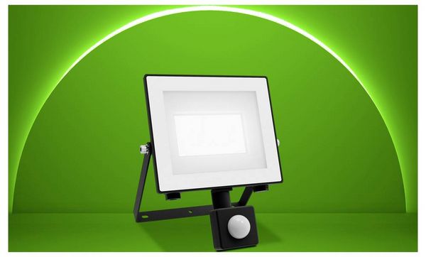 Produktbild: Philips LED Lois 929004643501 LED-Au&szlig;enstrahler mit Bewegungsmelder 24 W Leuchtfarben: Kaltwei&szlig;