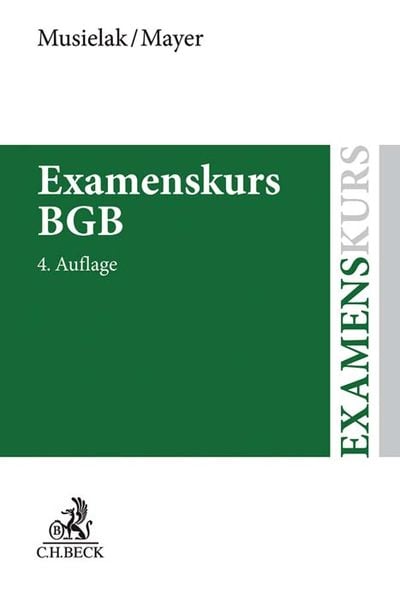 Produktbild: Examenskurs BGB
