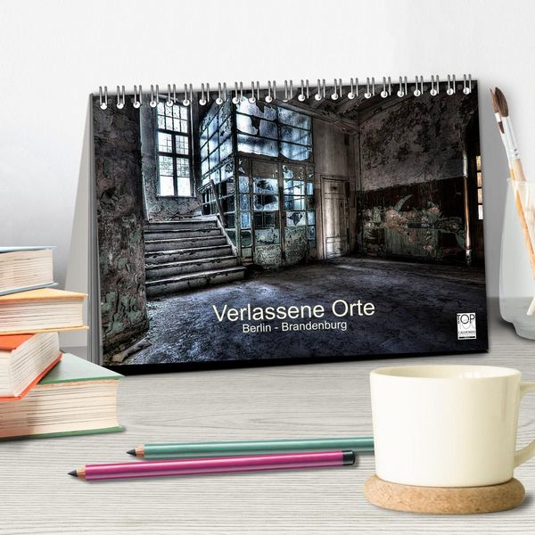 Produktbild: Verlassene Orte - Berlin - Brandenburg (Tischkalender 2027 DIN A5 quer), CALVENDO Monatskalender
