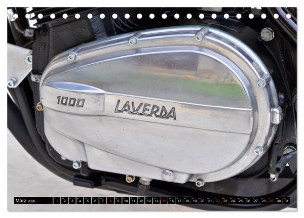 Produktbild: Laverda 1000 3C (Tischkalender 2026 DIN A5 quer), CALVENDO Monatskalender