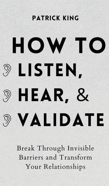 Produktbild: How to Listen, Hear, and Validate