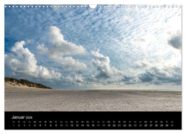 Produktbild: Wolken &uuml;ber D&auml;nemark (Wandkalender 2026 DIN A3 quer), CALVENDO Monatskalender
