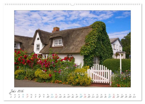 Produktbild: Amrum - Farben einer Insel (Wandkalender 2026 DIN A2 quer), CALVENDO Monatskalender