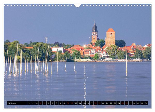 Produktbild: Waren (M&uuml;ritz) in der Mecklenburgischen Seenplatte (Wandkalender 2026 DIN A3 quer), CALVENDO Monatskalender