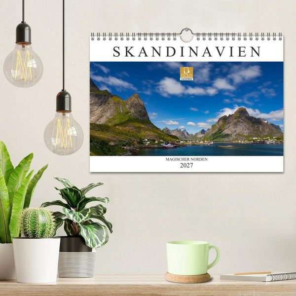Produktbild: Skandinavien: Magischer Norden (Wandkalender 2027 DIN A4 quer), CALVENDO Monatskalender