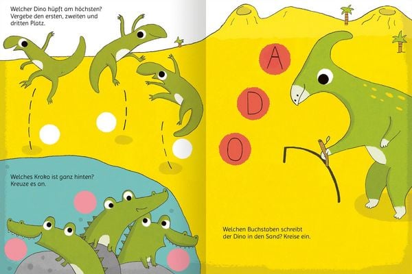 Produktbild: Lustige Dino-R&auml;tsel