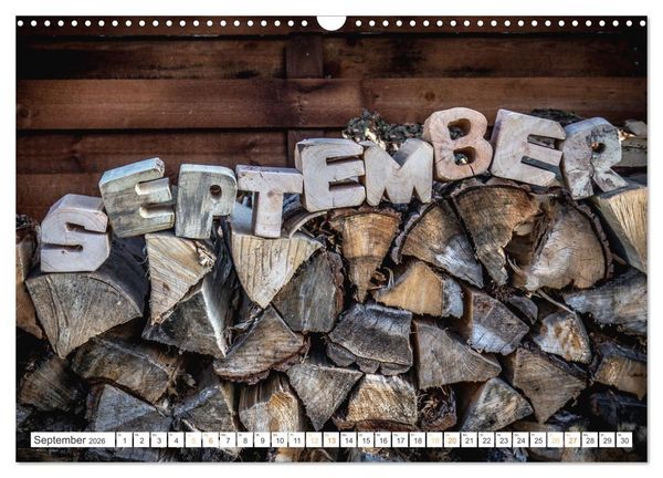 Produktbild: Holz, ein fantastischer Rohstoff. (Wandkalender 2026 DIN A3 quer), CALVENDO Monatskalender