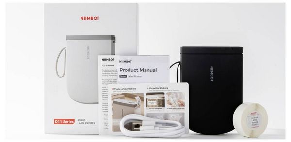 Produktbild: NIIMBOT Etikettendrucker D11_H Portable thermal label printer Etikettendrucker Thermodirekt 300 x 300 dpi Etikettenbreite (max.)