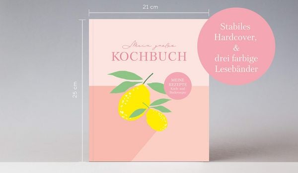 Produktbild: Rezeptbuch zum Selberschreiben: Gro&szlig;es Kochbuch zum Selberschreiben | Rezeptsammlung f&uuml;r 60 Rezepte & 20 Men&uuml;s |