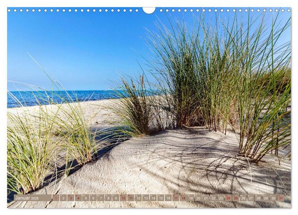 Produktbild: Inselliebe Langeoog (Wandkalender 2026 DIN A3 quer), CALVENDO Monatskalender