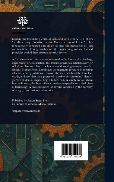 Produktbild: Rudimentary Treatise on the Construction of Locks