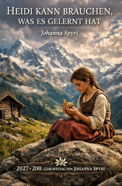 Produktbild: 2027 - 200. Geburtstag von Johanna Spyri / Heidi kann brauchen, was es gelernt hat