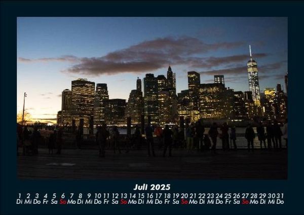 Produktbild: New York 2025 Fotokalender DIN A5