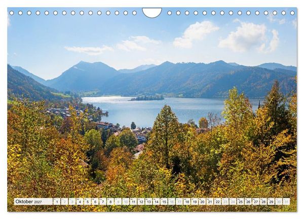 Produktbild: Schliersee-Idylle (Wandkalender 2027 DIN A4 quer), CALVENDO Monatskalender