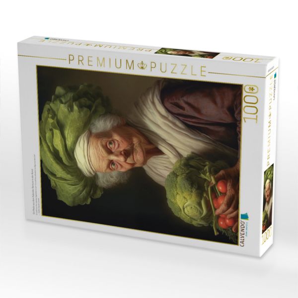 Produktbild: CALVENDO Puzzle Ein Motiv aus dem Kalender Gem&uuml;se in der Kunst | 1000 Teile Lege-Gr&ouml;&szlig;e 64x48cm Foto-Puzzle f&uuml;r gl&uuml;ckliche Stunden