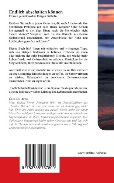Produktbild: Endlich abschalten k&ouml;nnen