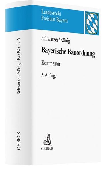 Produktbild: Bayerische Bauordnung. BayBO