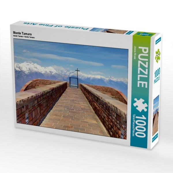 CALVENDO Puzzle Monte Tamaro | 1000 Teile Lege-Größe 64x48cm Foto-Puzzle für glückliche Stunden