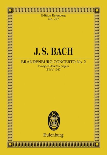 Produktbild: Brandenburgisches Konzert Nr. 2 F-Dur