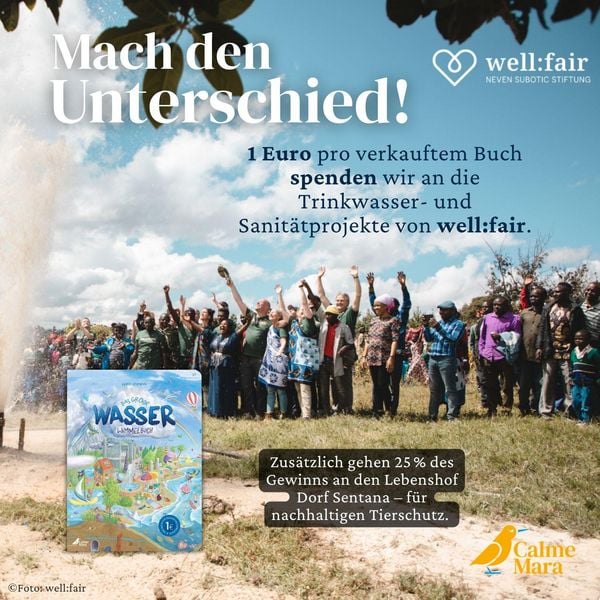 Produktbild: Das gro&szlig;e Wasser-Wimmelbuch
