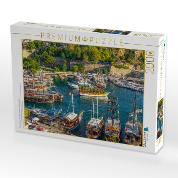 Produktbild: CALVENDO Puzzle T&uuml;rkey, Antalya: Altes Marine Kaleici in der Innenstadt | 2000 Teile Lege-Gr&ouml;&szlig;e 90x67cm Foto-Puzzle f&uuml;r gl&uuml;ckliche Stunden