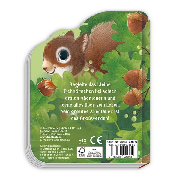 Produktbild: TR&Ouml;TSCH - Pappenbuch Das kleine Eichh&ouml;rnchen| Ab 1 Jahr