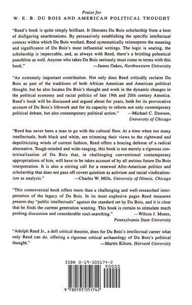 Produktbild: W.E.B. Du Bois and American Political Thought