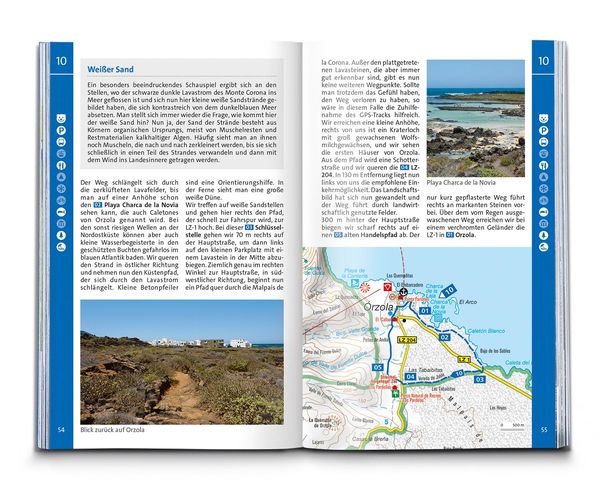 Produktbild: KOMPASS Wanderführer Lanzarote, 50 Touren mit Extra-Tourenkarte