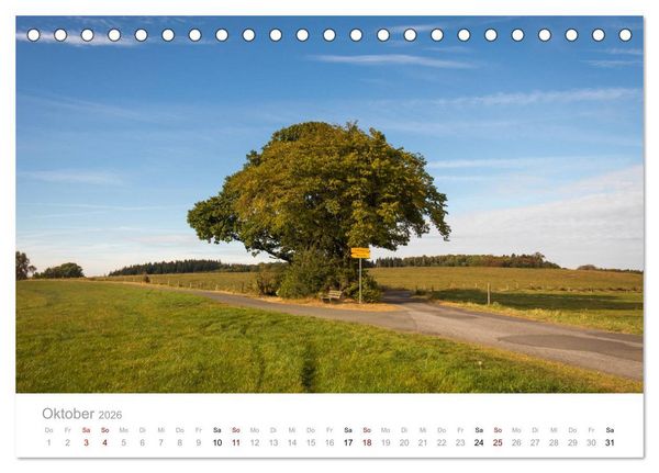 Produktbild: Wundersch&ouml;ne B&auml;ume im Sauerland (Tischkalender 2026 DIN A5 quer), CALVENDO Monatskalender