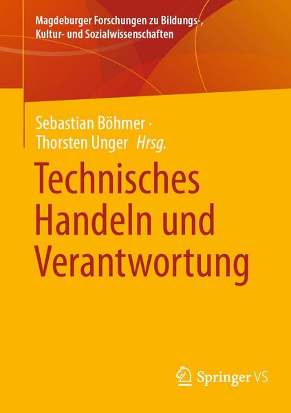 Produktbild: Technisches Handeln und Verantwortung