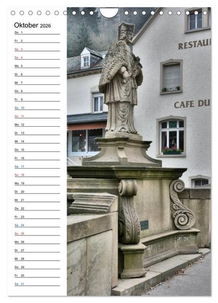 Produktbild: Nepomuk - Der Br&uuml;ckenheilige (Wandkalender 2026 DIN A4 hoch), CALVENDO Monatskalender