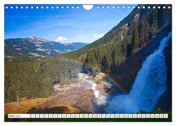 Produktbild: Ausflugsziele im Land Salzburg (Wandkalender 2026 DIN A4 quer), CALVENDO Monatskalender