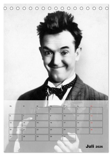 Produktbild: Filmstars - Legenden der goldenen Filmjahre (Tischkalender 2026 DIN A5 hoch), CALVENDO Monatskalender