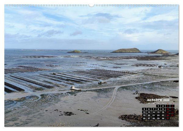Produktbild: Horizons costarmoricains (Calendrier mural 2026 DIN A2 vertical), CALVENDO calendrier mensuel