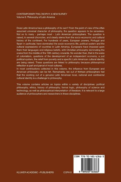 Produktbild: Philosophy of Latin America