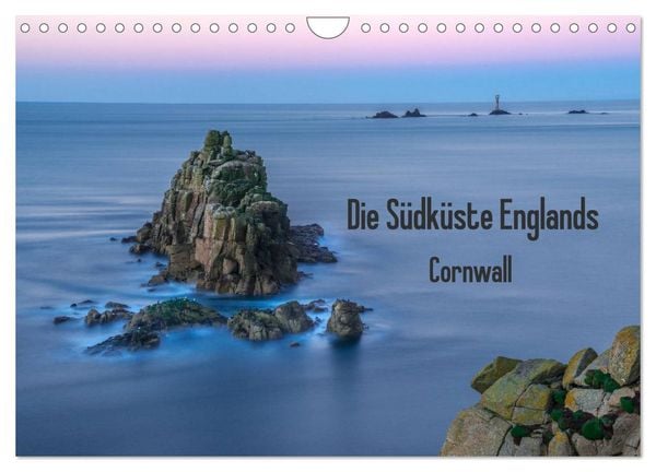 Die Südküste Englands - Cornwall (Wandkalender 2026 DIN A4 quer), CALVENDO Monatskalender