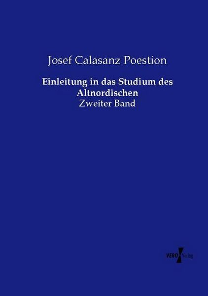 Produktbild: Einleitung in das Studium des Altnordischen