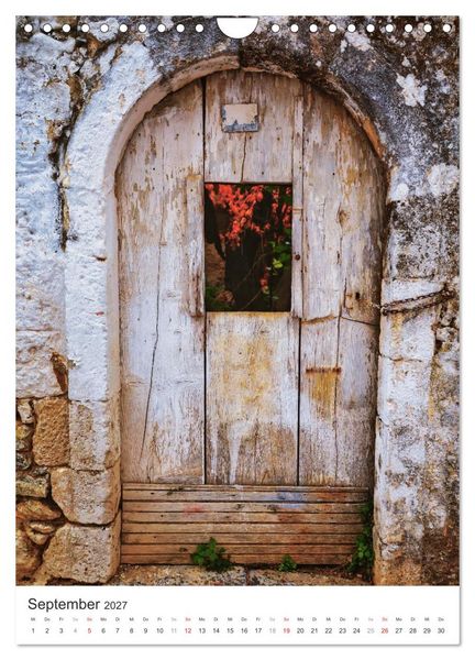 Produktbild: Kreta, deine T&uuml;ren (Wandkalender 2027 DIN A4 hoch), CALVENDO Monatskalender