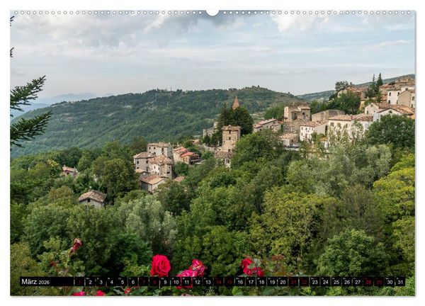 Produktbild: Einsame D&ouml;rfer - Eine Wanderung in den Abruzzen (Wandkalender 2026 DIN A2 quer), CALVENDO Monatskalender
