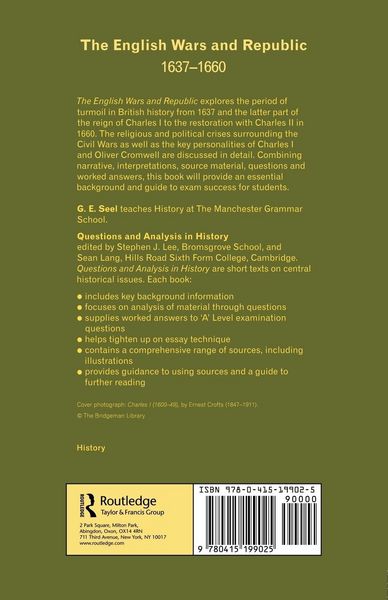 Produktbild: The English Wars and Republic, 1637-1660