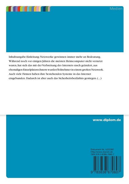 Produktbild: Sicherheit von Internet- und Intranetdiensten