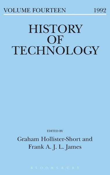Produktbild: History of Technology Volume 14