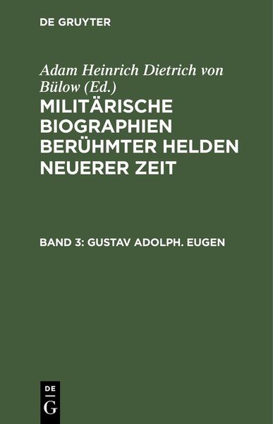 Produktbild: Gustav Adolph. Eugen