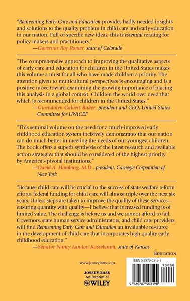 Produktbild: Reinventing Early Care and Education