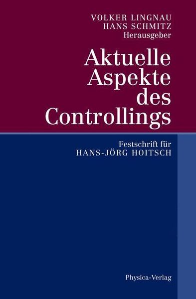 Produktbild: Aktuelle Aspekte des Controllings