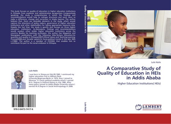 Produktbild: A Comparative Study of Quality of Education in HEIs in Addis Ababa
