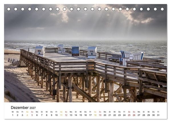 Produktbild: Sylt - Meine Trauminsel (Tischkalender 2027 DIN A5 quer), CALVENDO Monatskalender